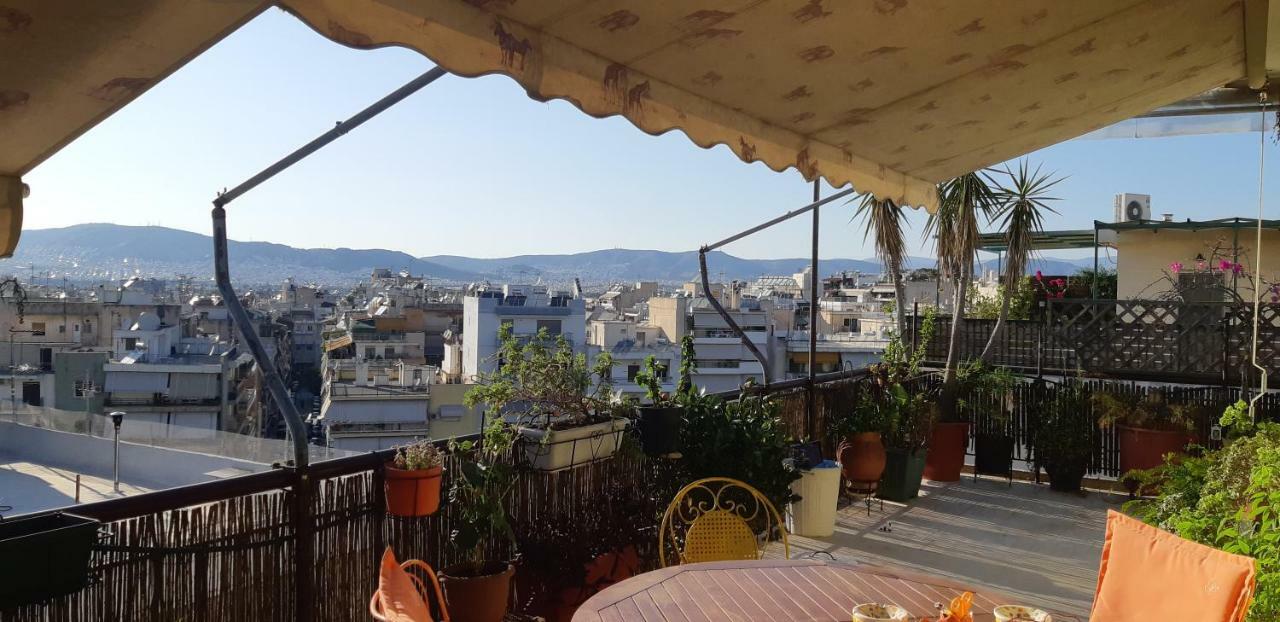 아테네 Penthouse Balcony Close To Acropolis 아파트 외부 사진