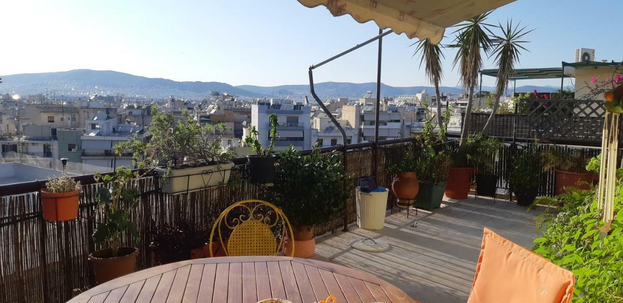 아테네 Penthouse Balcony Close To Acropolis 아파트 외부 사진